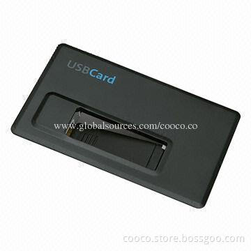 Card OEM USB3.0 Flash Drive with Spring Loaded Connector, Various Colors Available